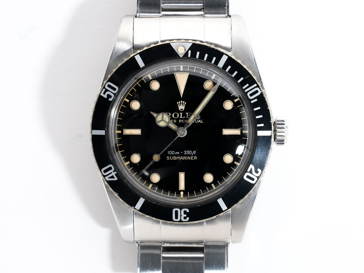 Rolex Submariner Ref. 5508 Stainless Steel Black Dial Pre-Owned 676jj5ma