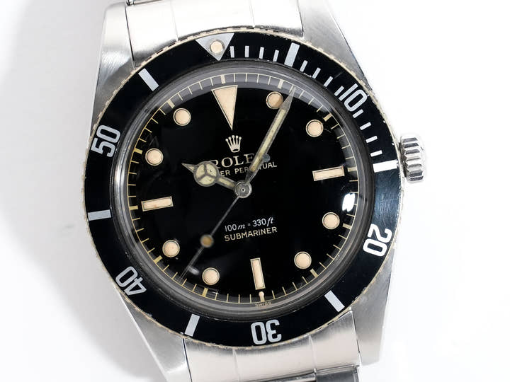 Rolex Submariner Ref. 5508 Stainless Steel Black Dial Pre-Owned 676jj5ma