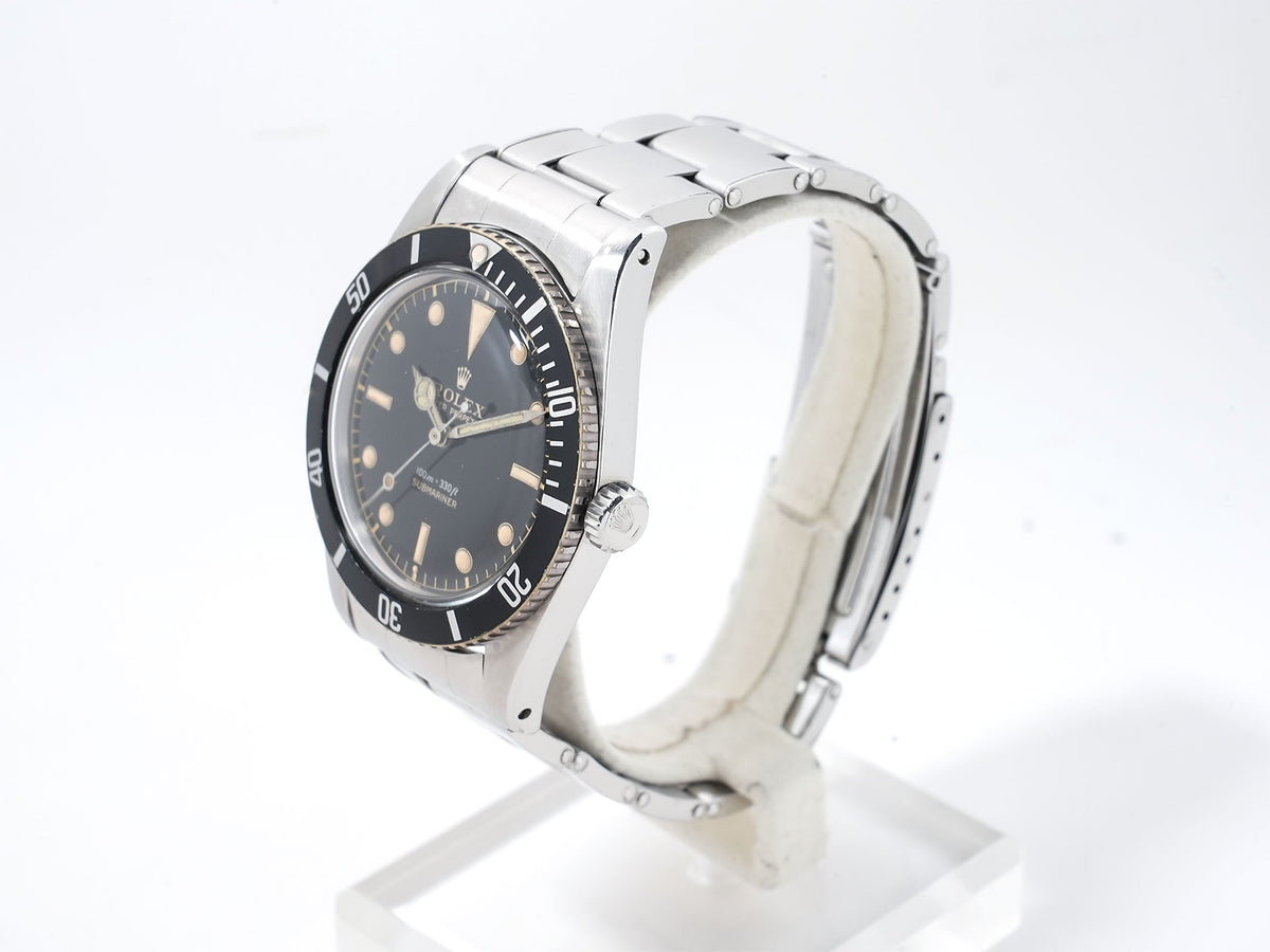 Rolex Submariner Ref. 5508 Stainless Steel Black Dial Pre-Owned 676jj5ma