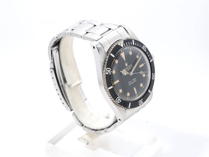 Rolex Submariner Ref. 5508 Stainless Steel Black Dial Pre-Owned 676jj5ma