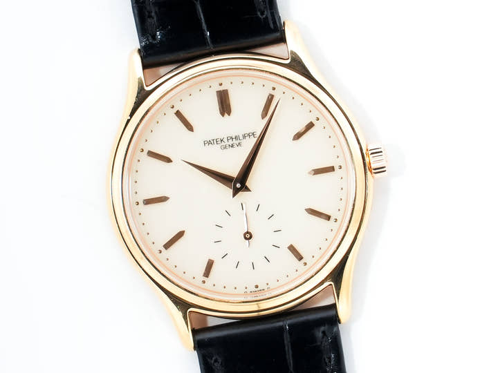 Pre-Owned Patek Philippe Calatrava Ref. 3923R-011, Rose Gold, Ivory Dial 8ow85ptx