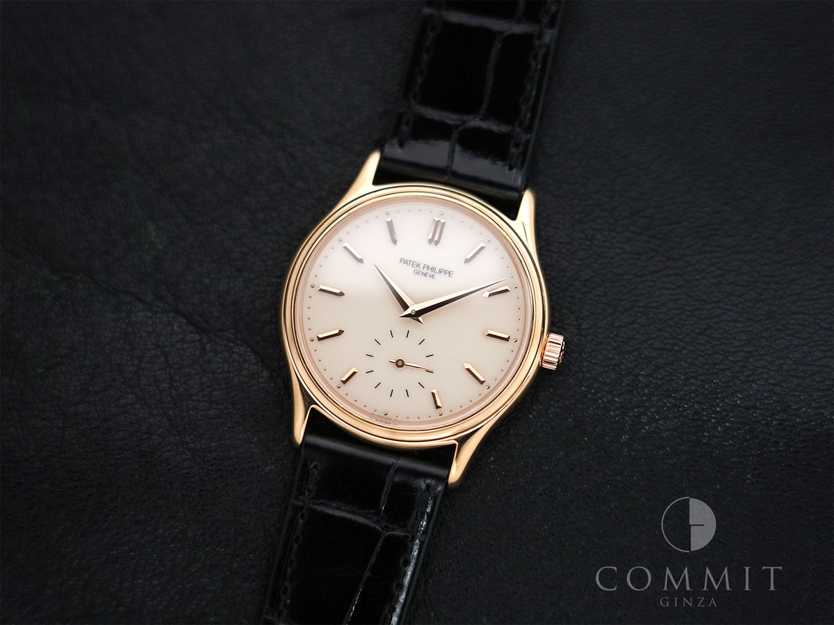 Pre-Owned Patek Philippe Calatrava Ref. 3923R-011, Rose Gold, Ivory Dial 8ow85ptx