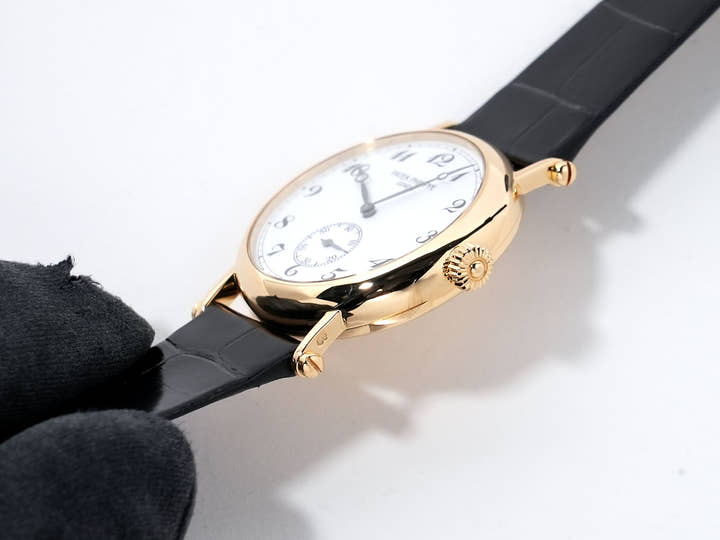 パテックフィリップ カラトラバ オフィサー Ref.3960J-051 イエローゴールド ホワイト文字盤 美品 jynt4g45