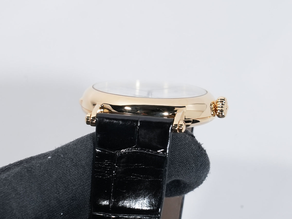 パテックフィリップ カラトラバ オフィサー Ref.3960J-051 イエローゴールド ホワイト文字盤 美品 jynt4g45