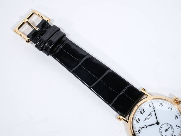 パテックフィリップ カラトラバ オフィサー Ref.3960J-051 イエローゴールド ホワイト文字盤 美品 jynt4g45