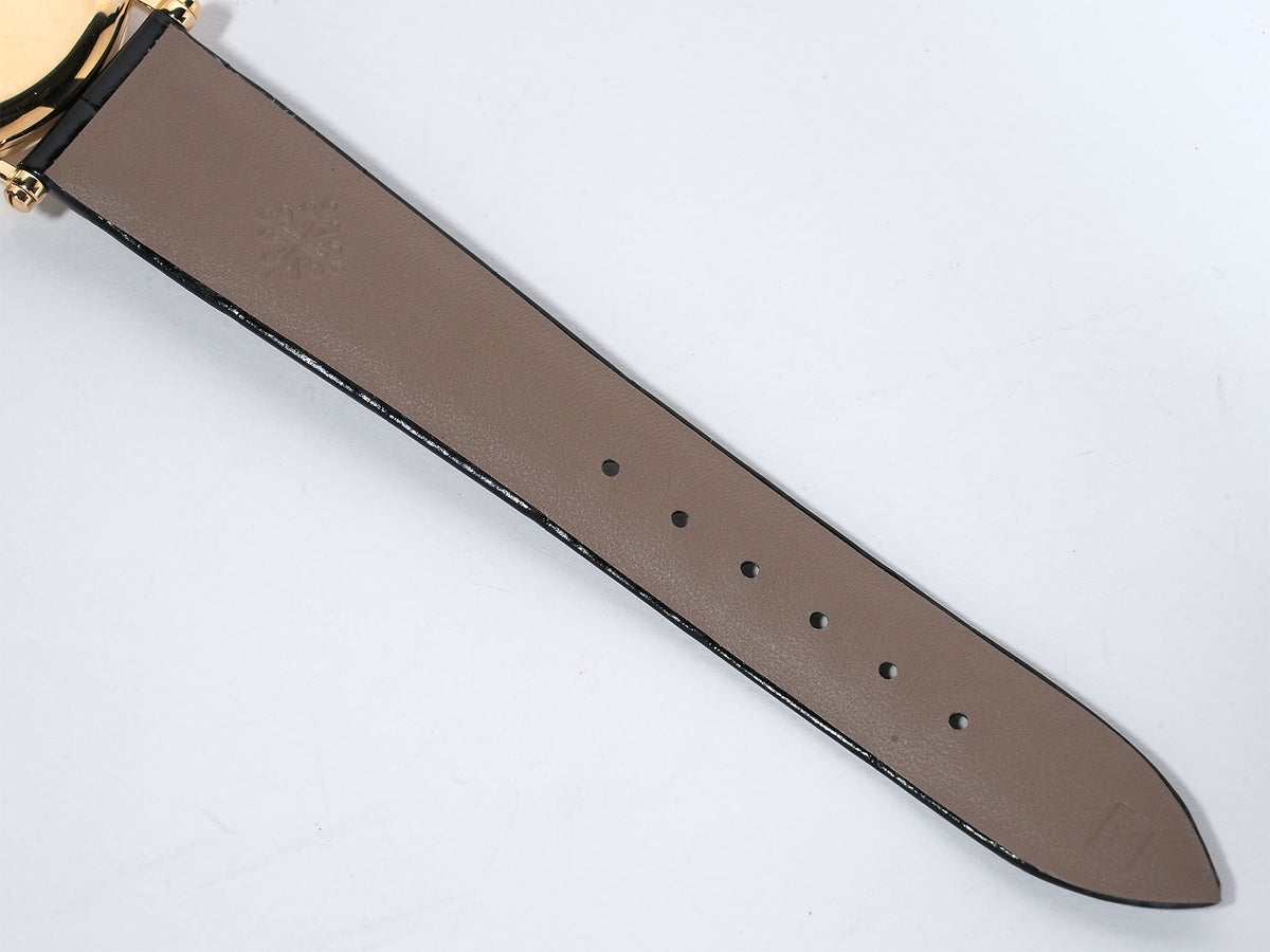 パテックフィリップ カラトラバ オフィサー Ref.3960J-051 イエローゴールド ホワイト文字盤 美品 jynt4g45