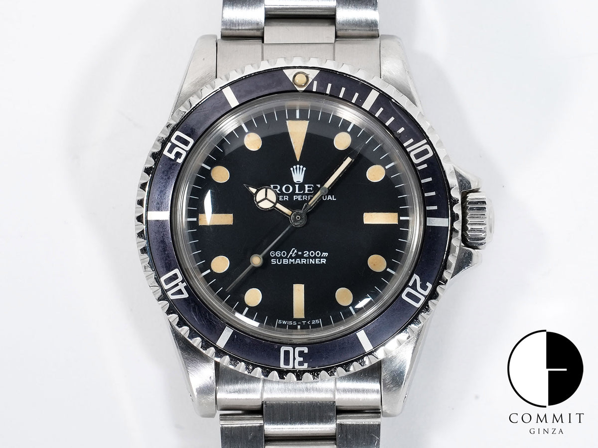 Pre-owned Rolex Submariner Ref. 5513 Stainless Steel Black Dial bbvwkkfn