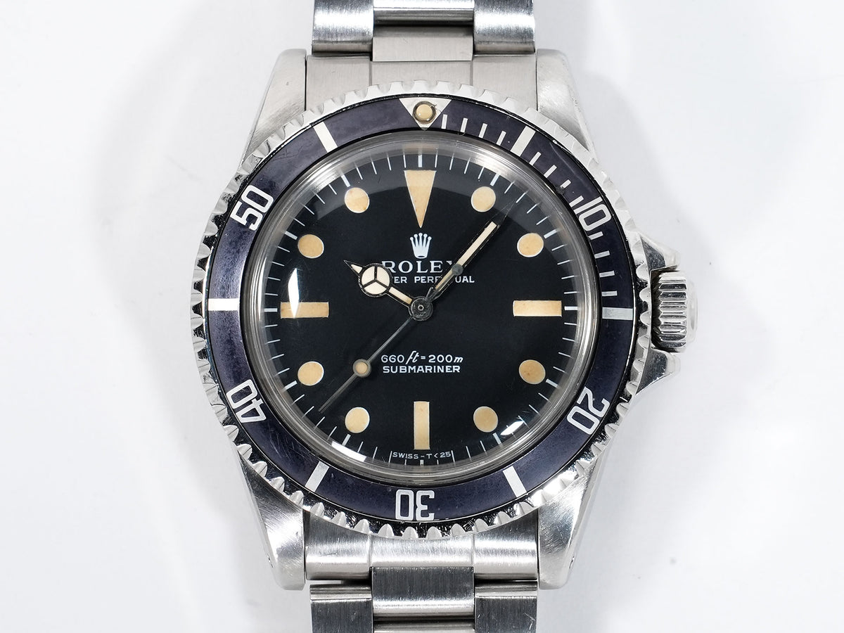Pre-owned Rolex Submariner Ref. 5513 Stainless Steel Black Dial bbvwkkfn