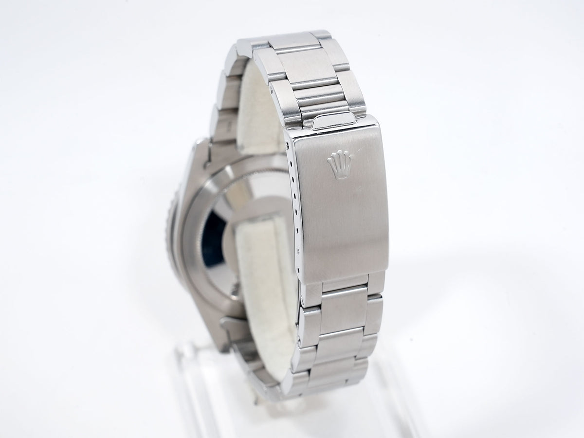 ロレックス GMTマスター Ref.1675 ステンレススチール ブラック文字盤 オイスターブレスレット 中古 upuniucz