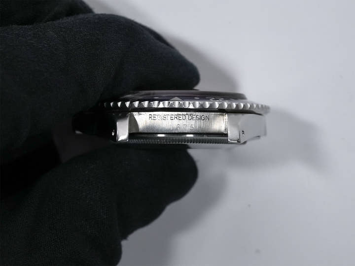 ロレックス GMTマスター Ref.1675 ステンレススチール ブラック文字盤 オイスターブレスレット 中古 upuniucz
