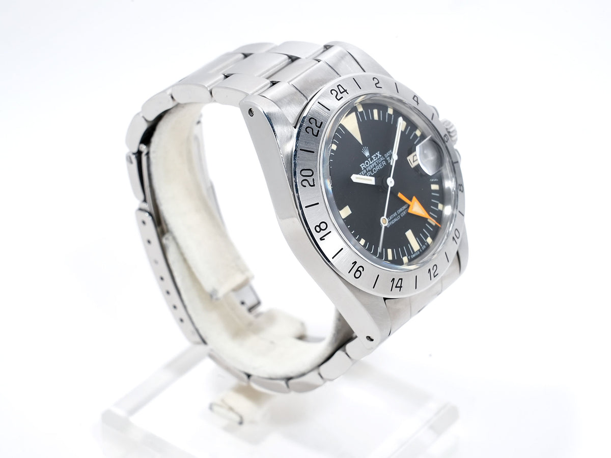 Rolex Explorer II Ref. 1655 Stainless Steel Black Dial Oyster Bracelet Pre-Owned kuzsbf4v