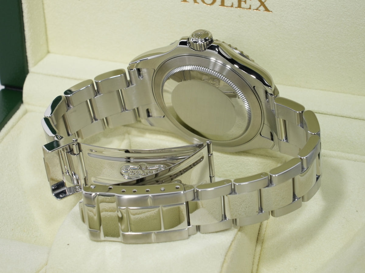 Rolex Yachtmaster 40 Ref.16622 Stainless Steel/Platinum Rhodium Dial Pre-owned gbxj82d6