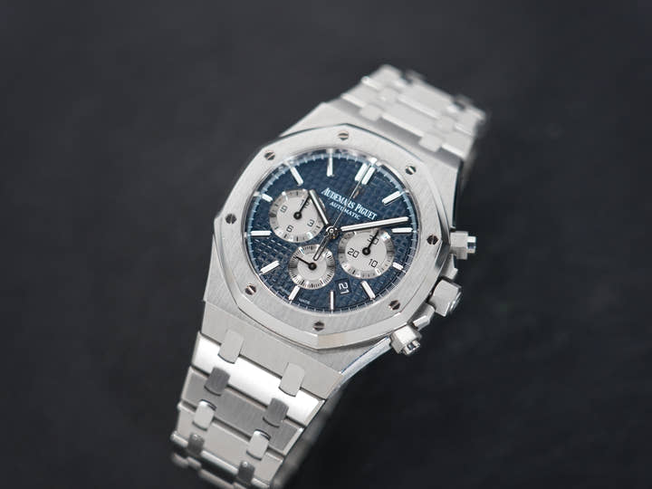 オーデマピゲ ロイヤルオーク クロノグラフ Ref.26331ST.OO.1220ST.01 ステンレススチール ブルー文字盤 中古 7vvof3wi