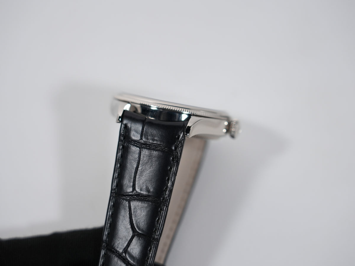 ロレックス チェリーニ タイム Ref.50509 ホワイトゴールド ブラック文字盤 中古 wub2nuvv