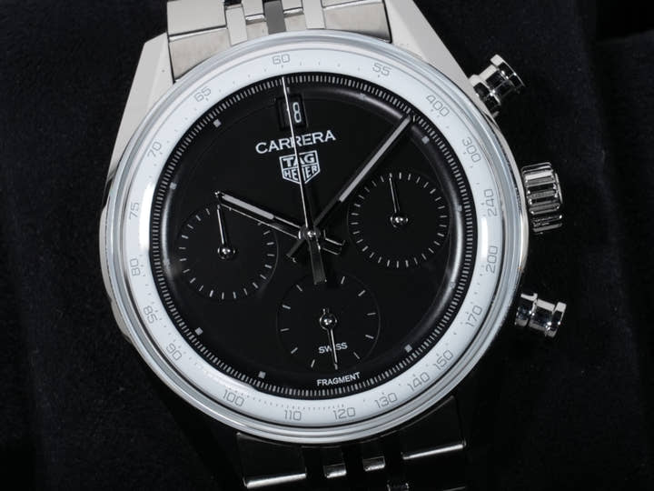 タグホイヤー カレラ フラグメント Ref.CBS221B.BA0045 ステンレススチール ブラック文字盤 中古 sjmyipqz