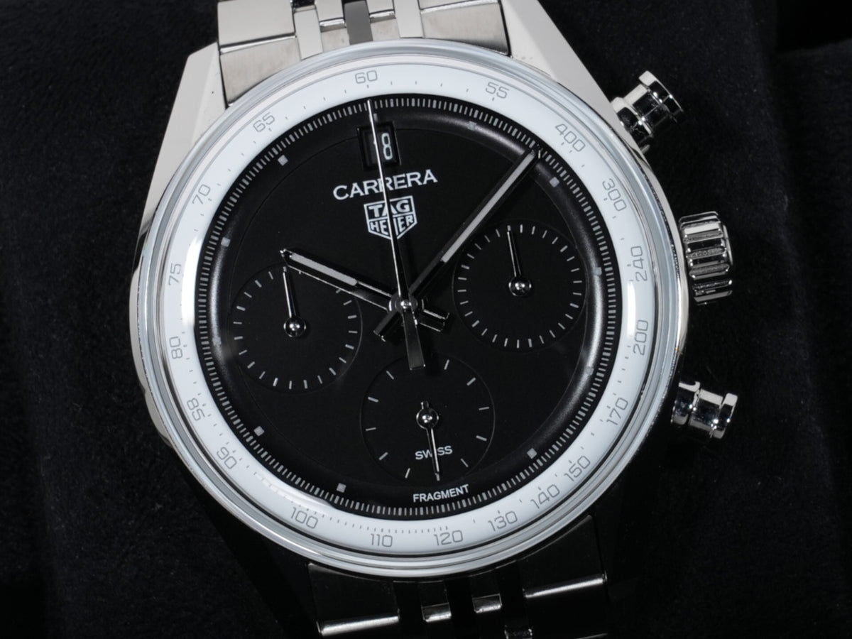 タグホイヤー カレラ フラグメント Ref.CBS221B.BA0045 ステンレススチール ブラック文字盤 中古 sjmyipqz