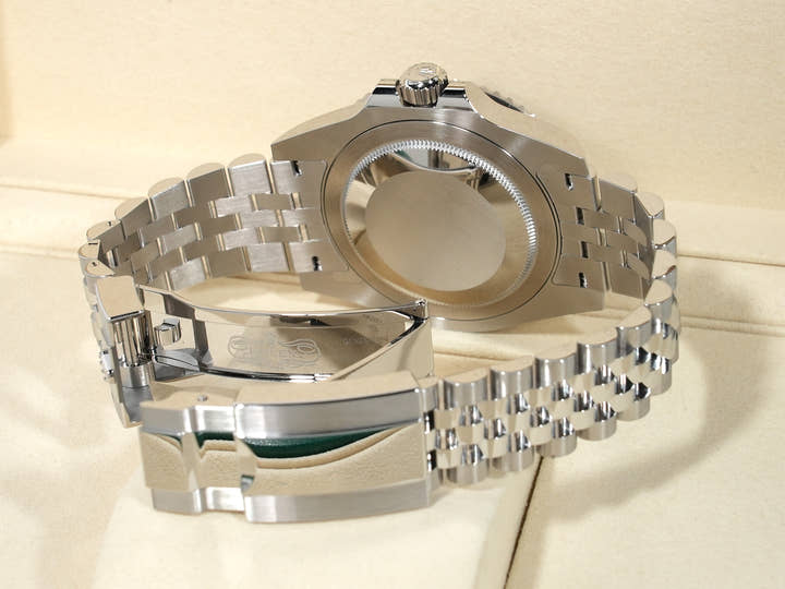 Rolex GMT-Master II Ref.126710GRNR Stainless Steel Black Dial Jubilee Bracelet Unused n5zpyr9c