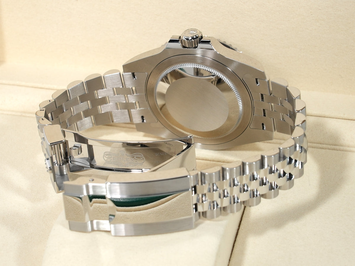 Rolex GMT-Master II Ref.126710GRNR Stainless Steel Black Dial Jubilee Bracelet Unused n5zpyr9c