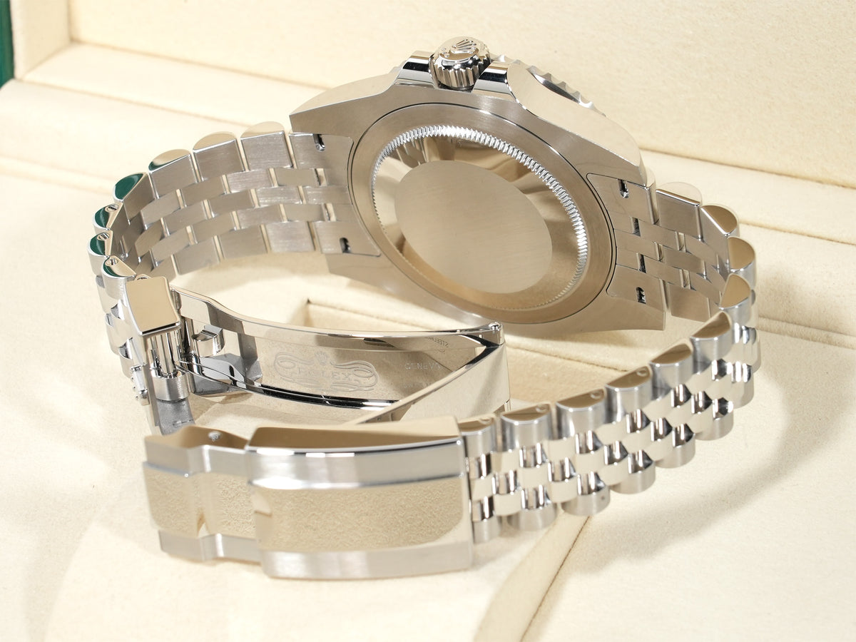 Rolex GMT-Master II Ref.126710GRNR Stainless Steel Black Dial Jubilee Bracelet Unused wj2bv9ot