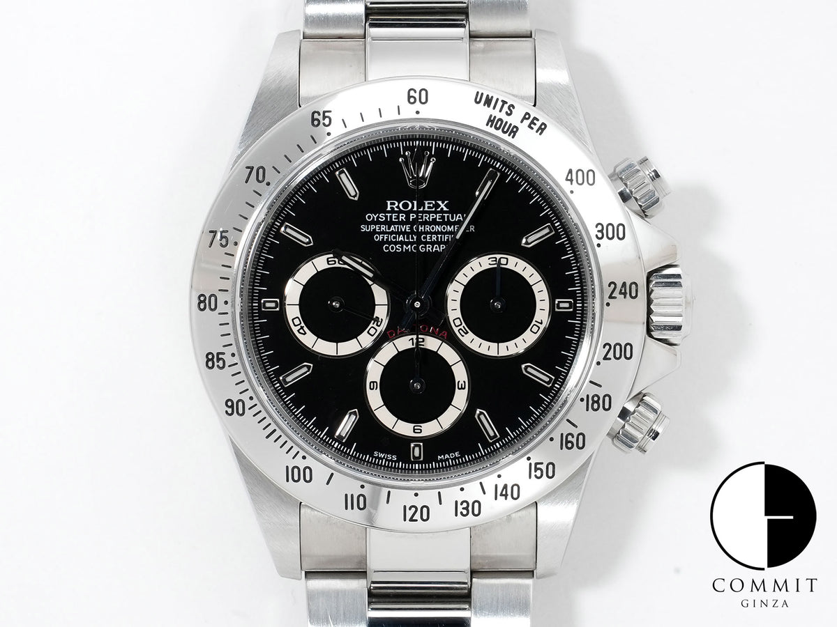 ロレックス デイトナ エルプリメロ Ref.16520 ステンレススチール ブラック文字盤 中古 reurk9a2
