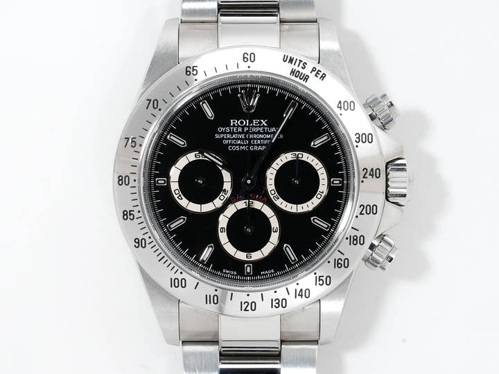 ロレックス デイトナ エルプリメロ Ref.16520 ステンレススチール ブラック文字盤 中古 reurk9a2
