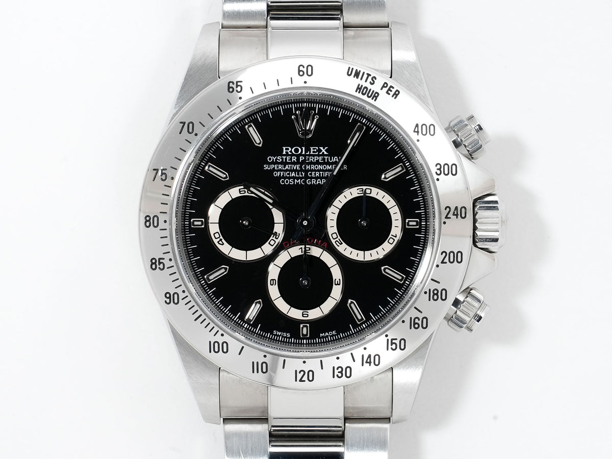 ロレックス デイトナ エルプリメロ Ref.16520 ステンレススチール ブラック文字盤 中古 reurk9a2