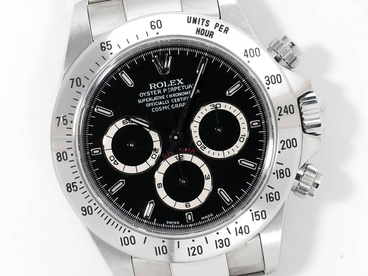 ロレックス デイトナ エルプリメロ Ref.16520 ステンレススチール ブラック文字盤 中古 reurk9a2