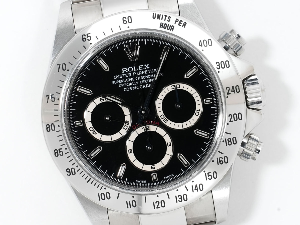 ロレックス デイトナ エルプリメロ Ref.16520 ステンレススチール ブラック文字盤 中古 reurk9a2