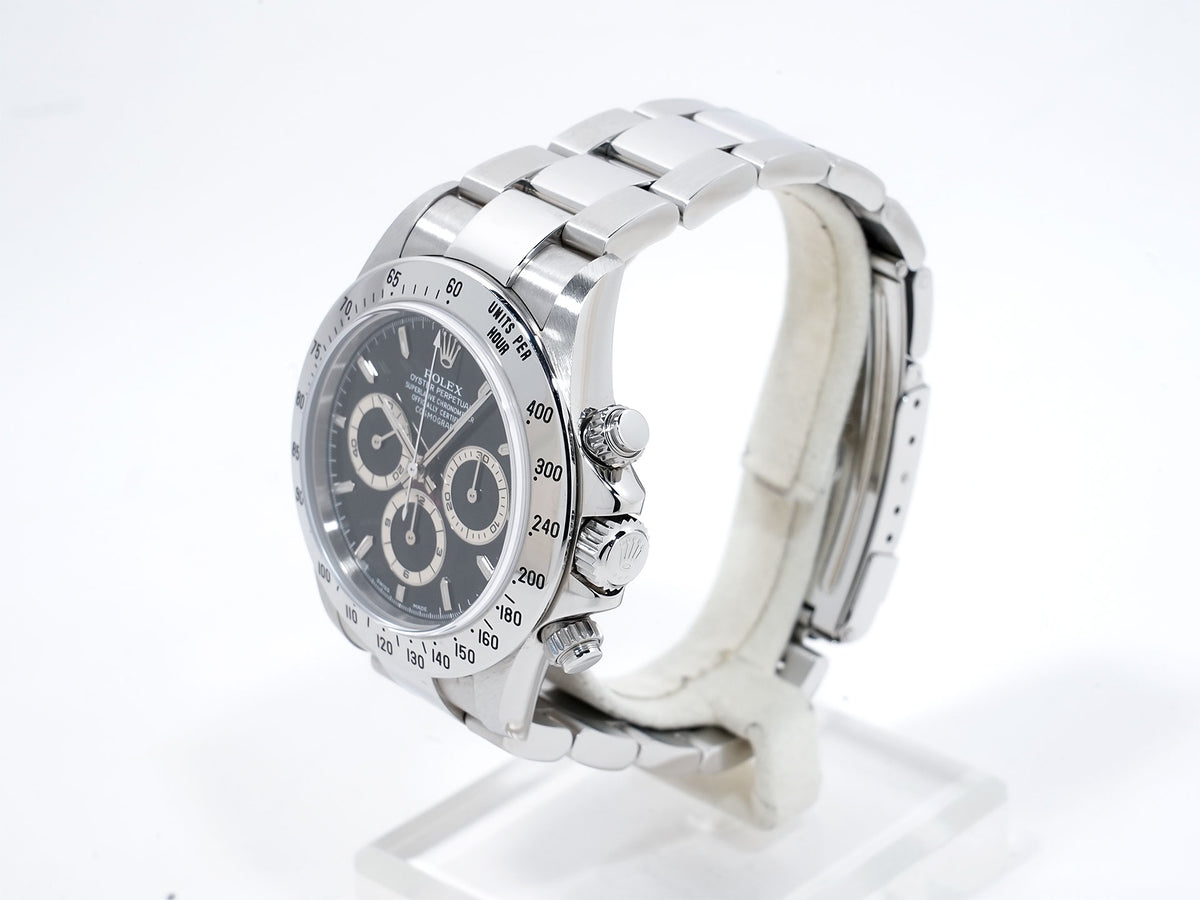 ロレックス デイトナ エルプリメロ Ref.16520 ステンレススチール ブラック文字盤 中古 reurk9a2