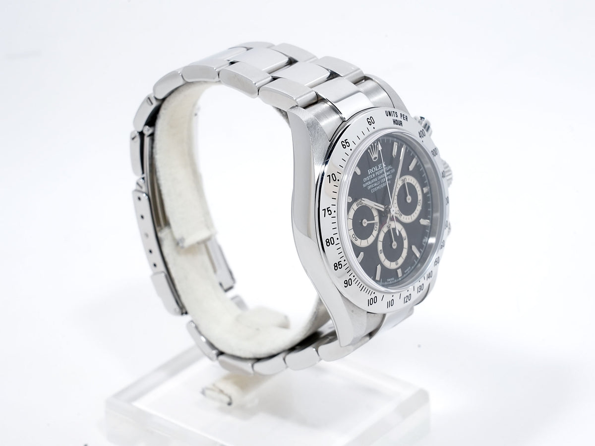 ロレックス デイトナ エルプリメロ Ref.16520 ステンレススチール ブラック文字盤 中古 reurk9a2