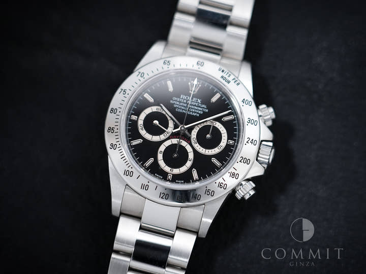 ロレックス デイトナ エルプリメロ Ref.16520 ステンレススチール ブラック文字盤 中古 reurk9a2