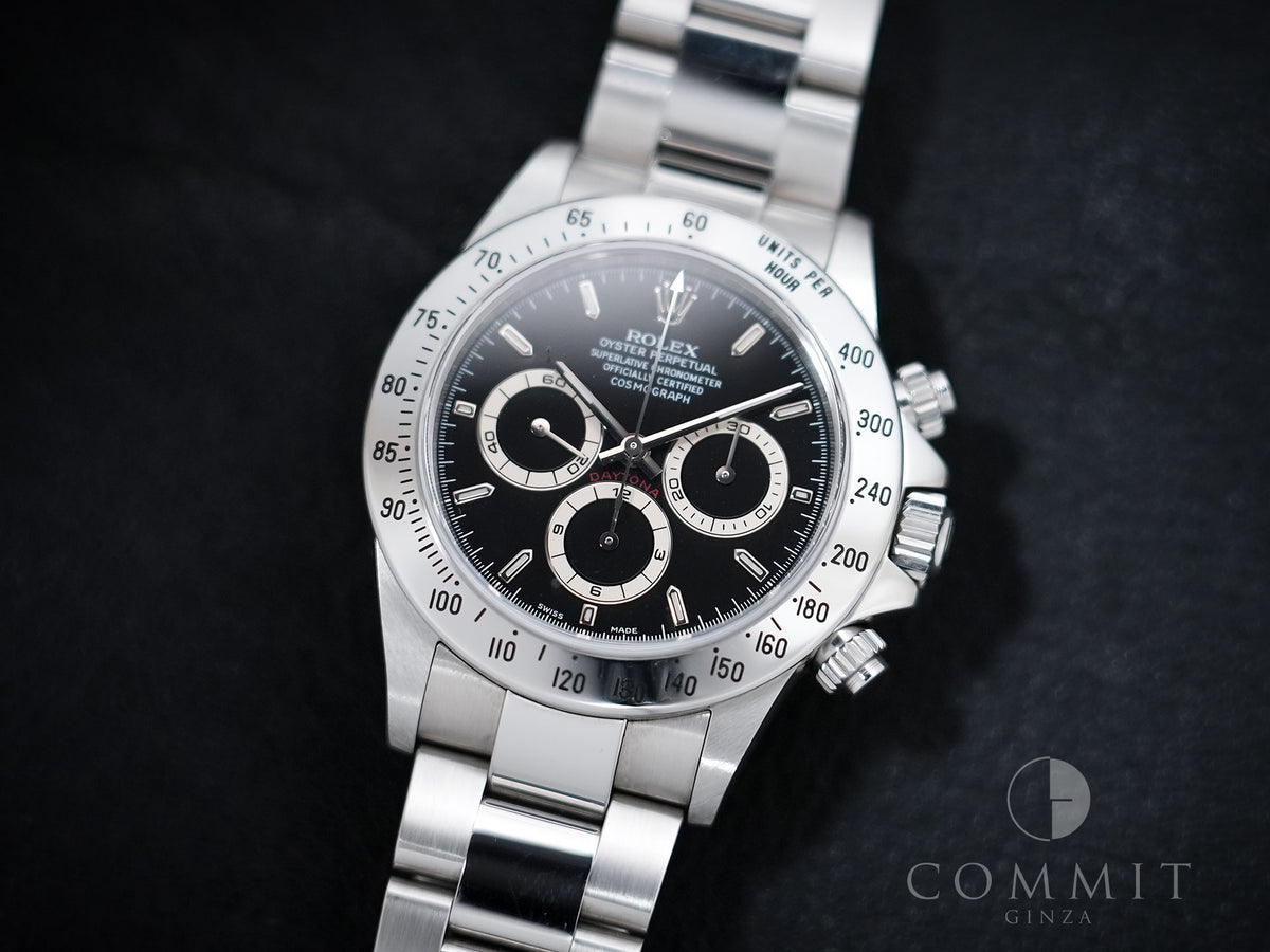 ロレックス デイトナ エルプリメロ Ref.16520 ステンレススチール ブラック文字盤 中古 reurk9a2