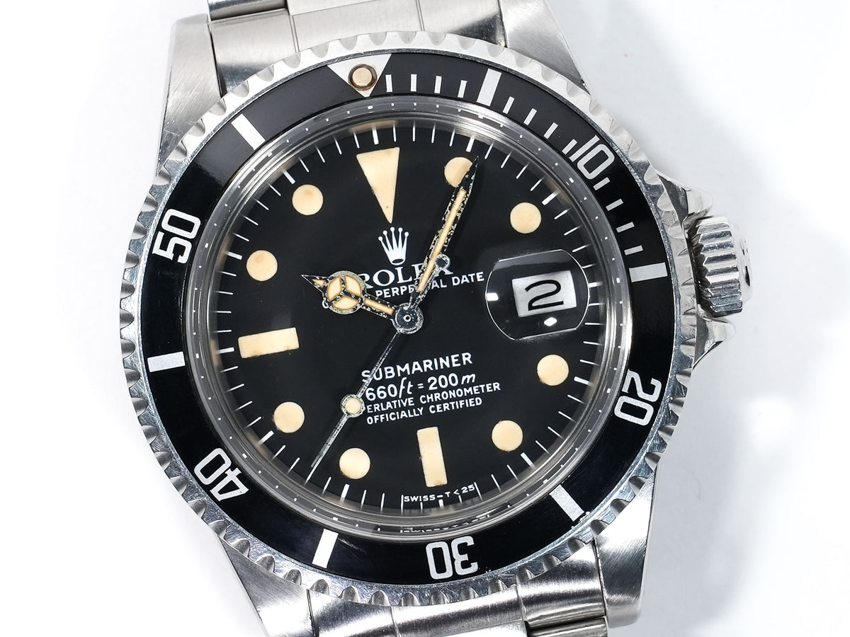 ロレックス サブマリーナー デイト Ref.1680 ステンレススチール ブラック文字盤 中古 C4018