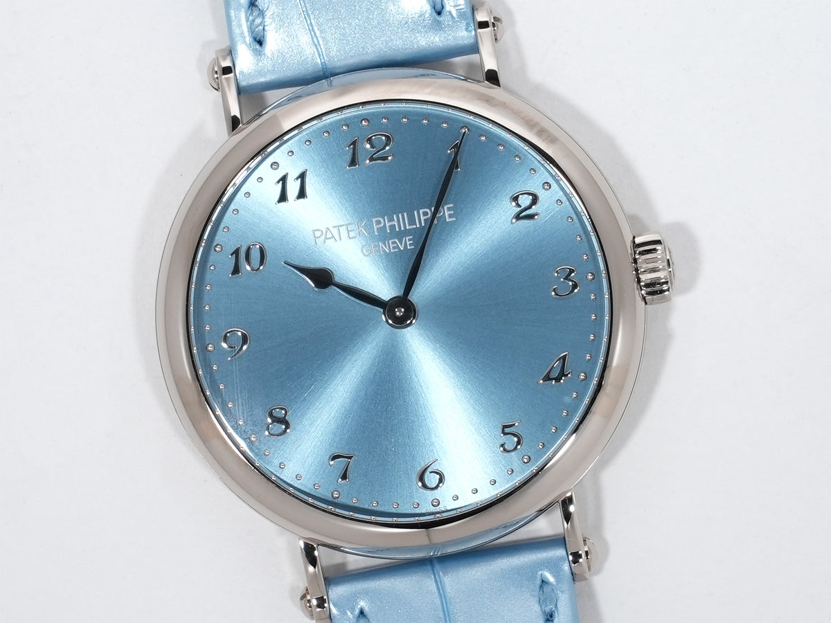 Patek Philippe Calatrava Ref.7200/50G-012 White Gold Ice Blue Soleil Dial Unused tvdee45d