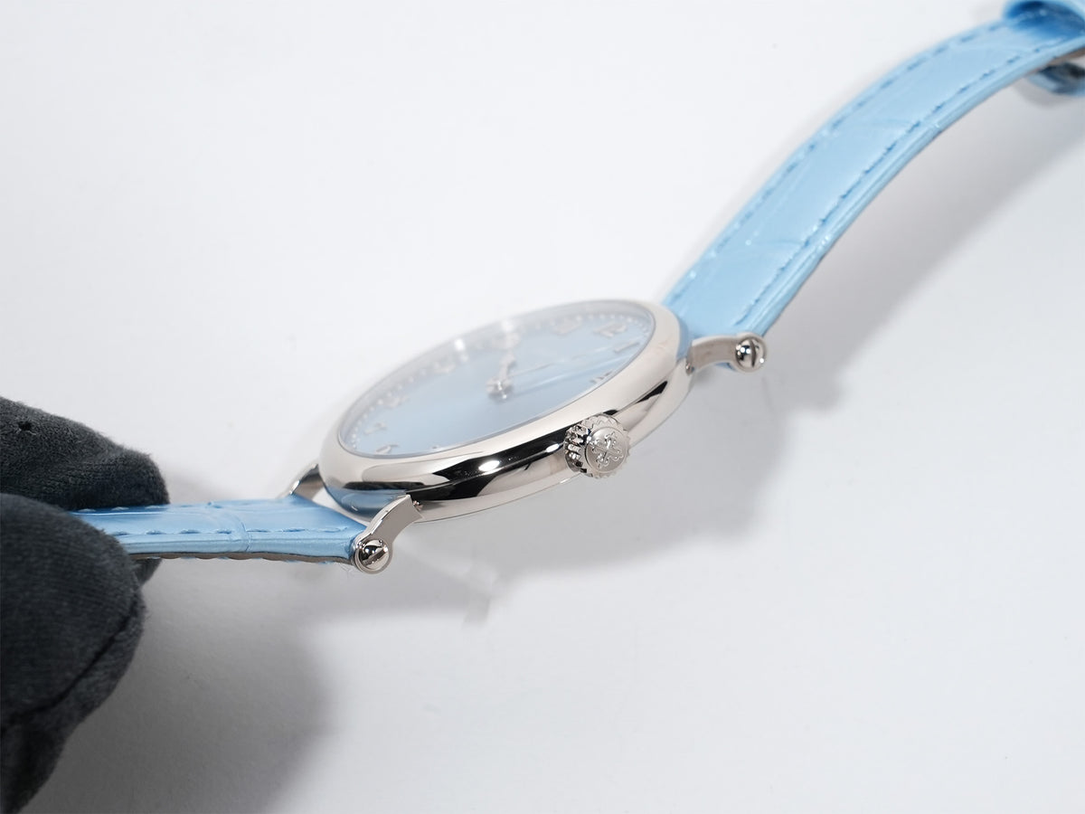 Patek Philippe Calatrava Ref.7200/50G-012 White Gold Ice Blue Soleil Dial Unused tvdee45d
