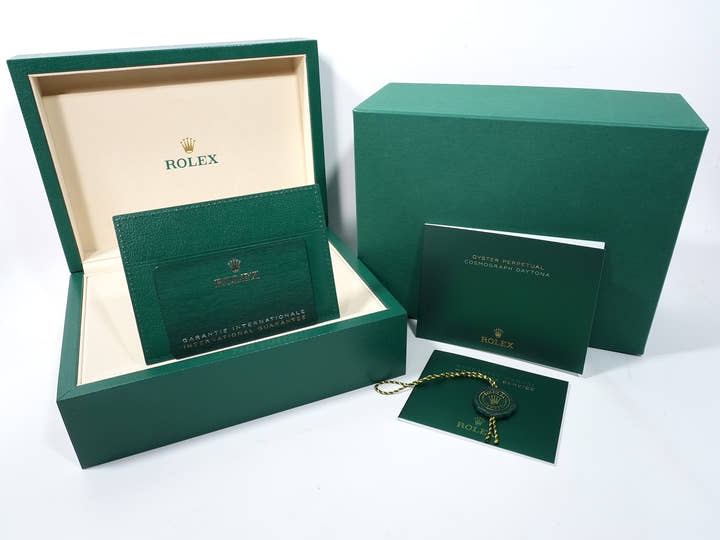 Rolex Daytona Ref.126508 Yellow Gold Green Dial Unused da9p74mo