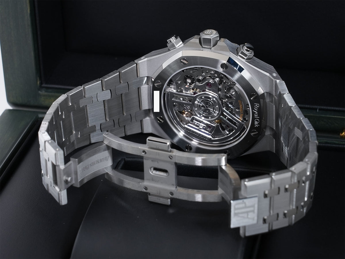 Audemars Piguet Royal Oak Chronograph 50th Anniversary Ref.26240ST.OO.1320ST.02 Stainless Steel Black Dial Excellent Pre-owned qpg63och