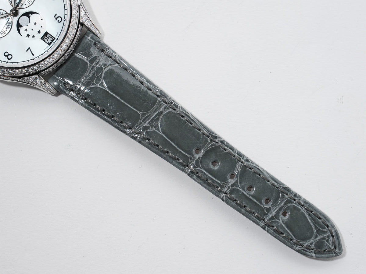 パテックフィリップ アニュアルカレンダー ムーンフェイズ Ref.4948G-010 ホワイトゴールド マザーオブパール文字盤 美中古 dca2iesc