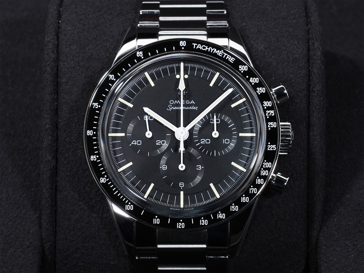 オメガ スピードマスター キャリバー321 クロノグラフ 39.7MM Ref.311.30.40.30.01.001 ステンレススチール ブラック文字盤 中古 rim9rzh2