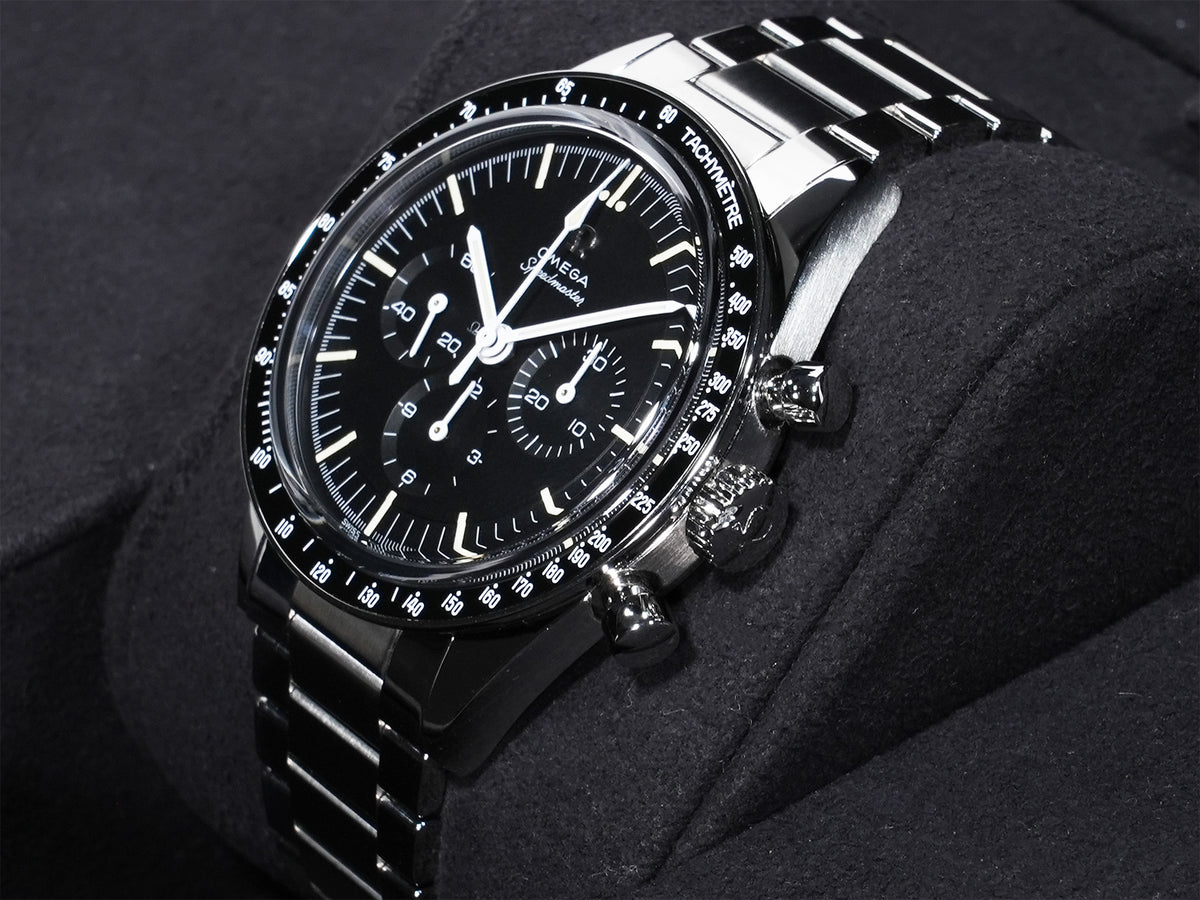 オメガ スピードマスター キャリバー321 クロノグラフ 39.7MM Ref.311.30.40.30.01.001 ステンレススチール ブラック文字盤 中古 rim9rzh2