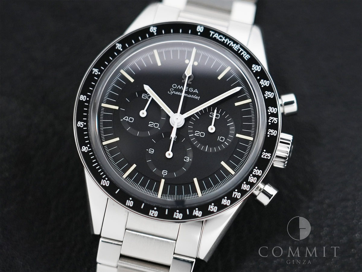 オメガ スピードマスター キャリバー321 クロノグラフ 39.7MM Ref.311.30.40.30.01.001 ステンレススチール ブラック文字盤 中古 rim9rzh2