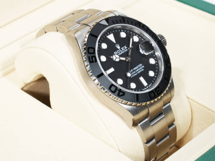 Rolex Yacht-Master 42 Ref.226627 RLX Titanium Black Dial Excellent Pre-owned ypattc72