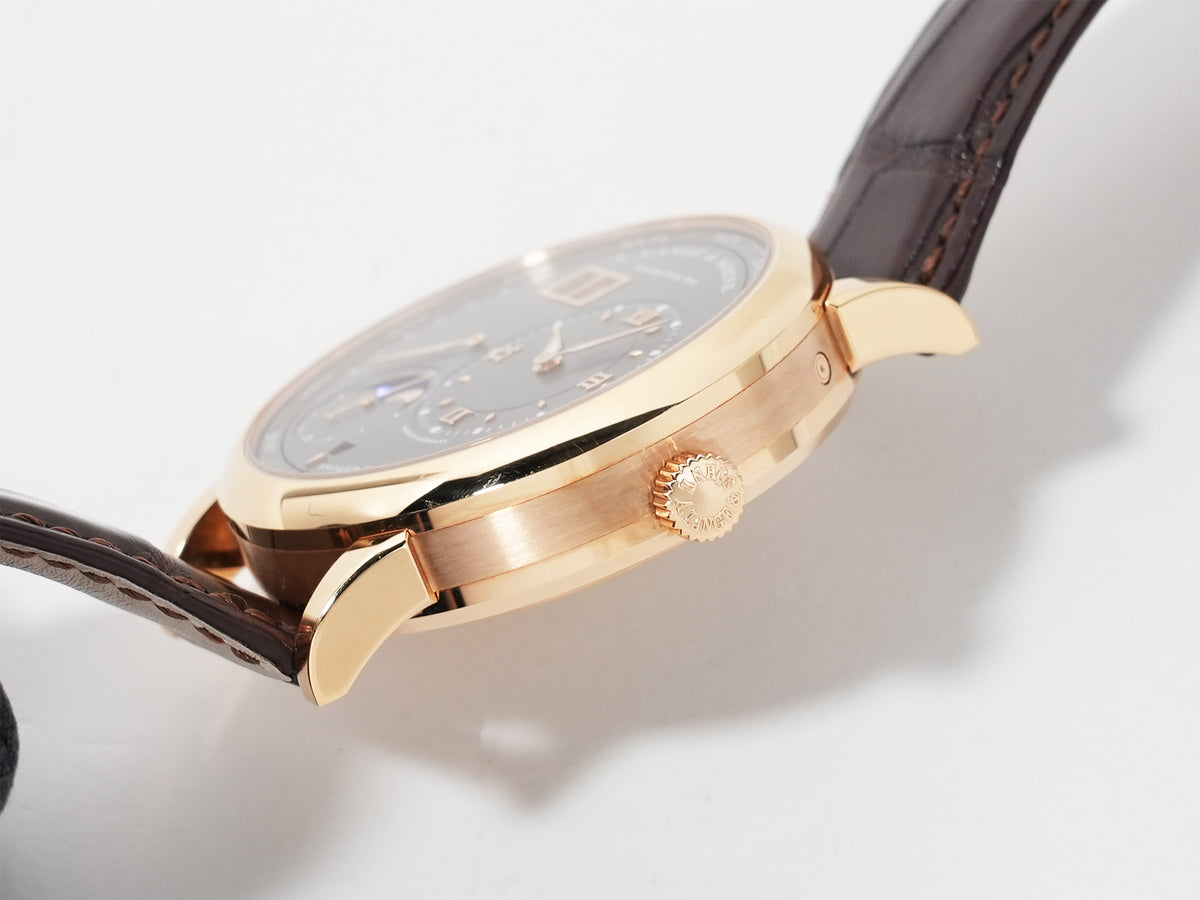 A. Lange & Söhne Lange 1 Perpetual Calendar Ref.345.033 Pink Gold Grey Dial Pre-owned fumk8s22