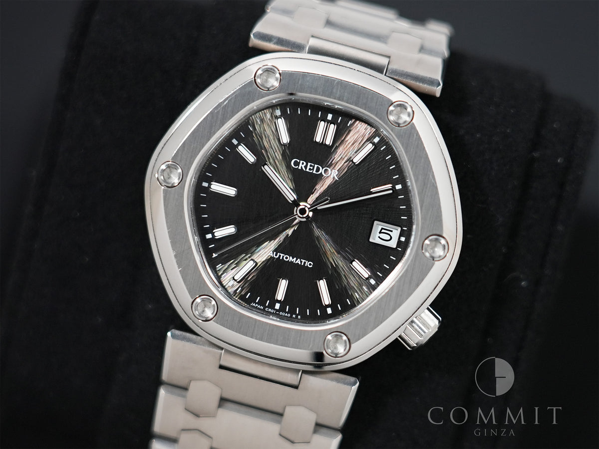 Seiko Credor Locomotive Ref.GCCR999 Titanium Black Dial Pre-owned 2iifbfig