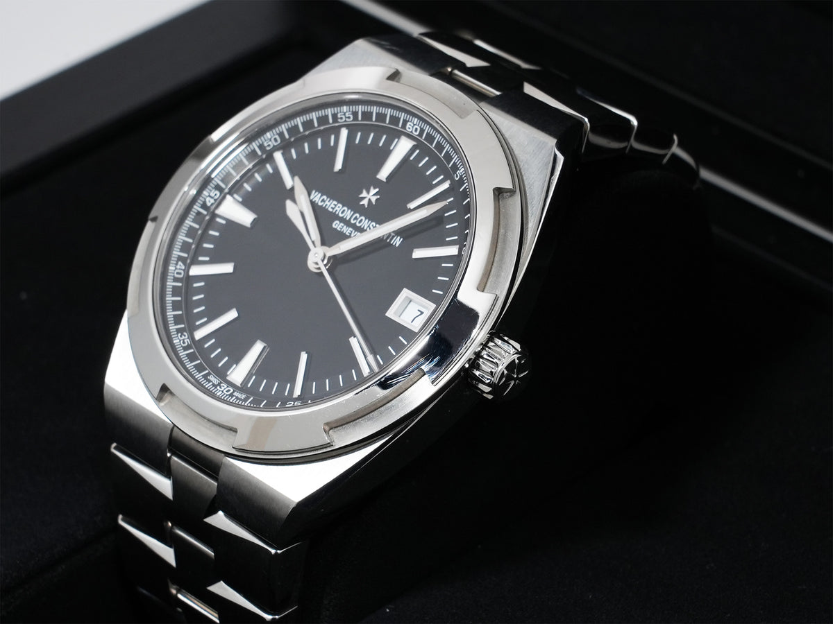 Vacheron Constantin Overseas Ref.4500V/110A-B483 Stainless Steel Black Dial Pre-owned iacwgcmu