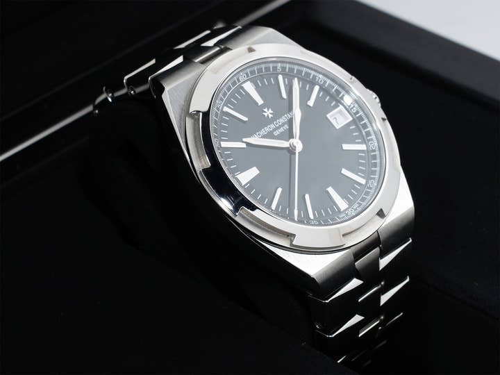 Vacheron Constantin Overseas Ref.4500V/110A-B483 Stainless Steel Black Dial Pre-owned iacwgcmu