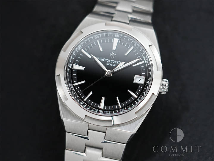 Vacheron Constantin Overseas Ref.4500V/110A-B483 Stainless Steel Black Dial Pre-owned iacwgcmu