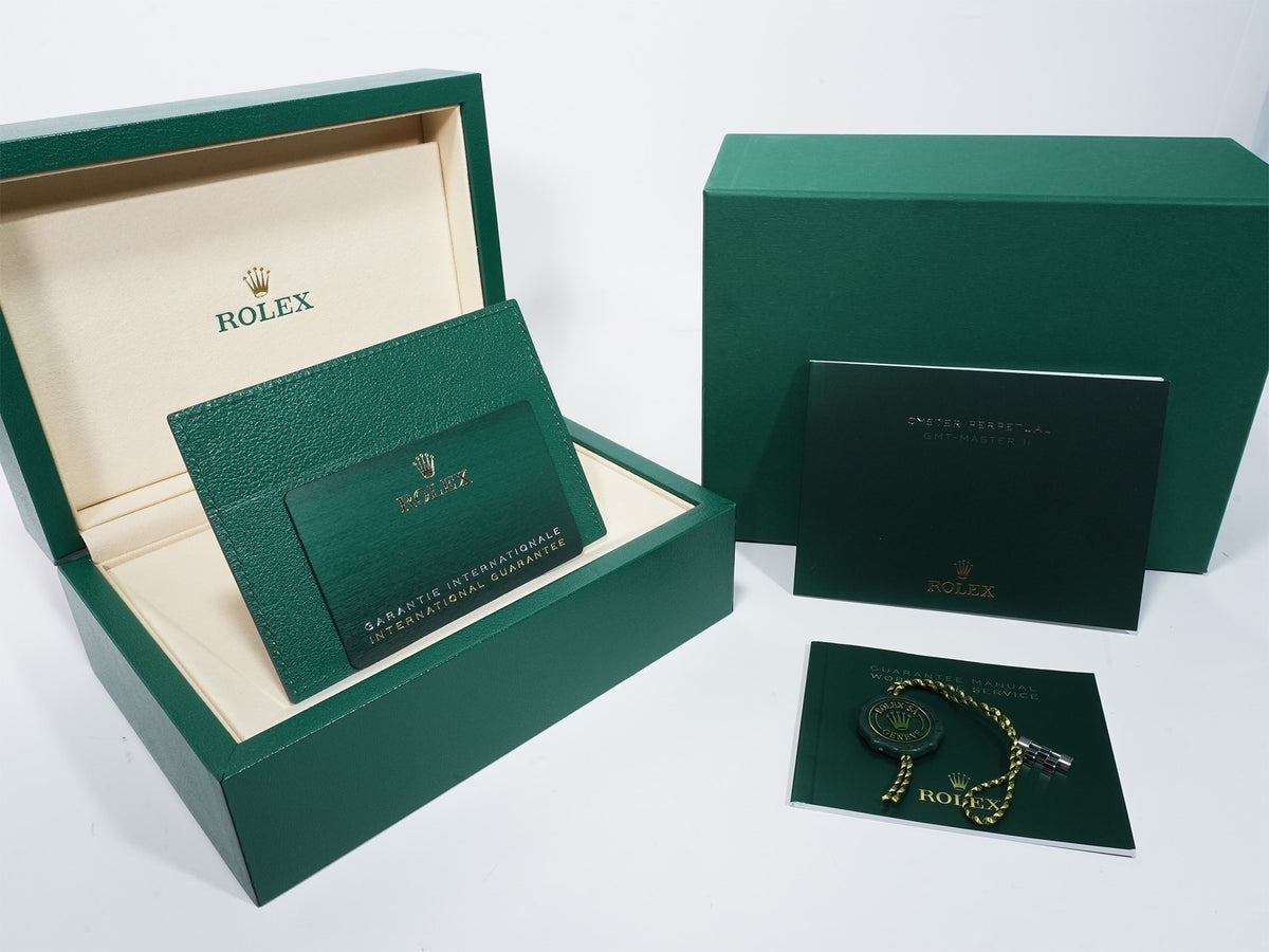 Rolex GMT-Master II Ref.126710BLNR Stainless Steel Black Dial Jubilee Bracelet Unused xn699fgh