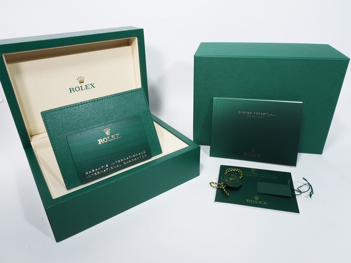 Rolex Datejust Ref.126334 Stainless Steel/White Gold Green Ombré Dial Jubilee Bracelet Unused fvua9yuk