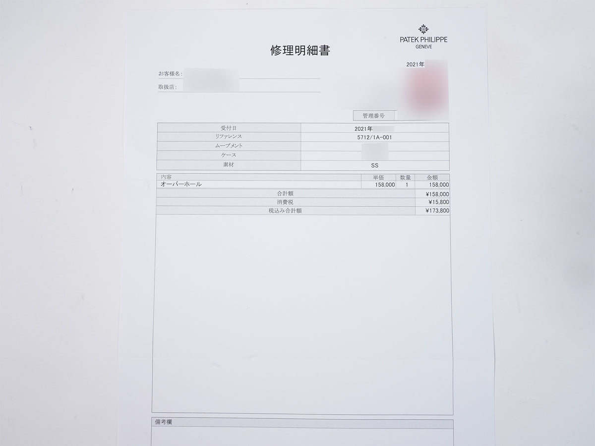 パテックフィリップ ノーチラス プチコンプリケーション Ref.5712/1A-001 ステンレススチール ブルー文字盤 美中古 wziuyp6q